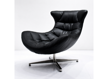 Fauteuil Ontwerp Bank Bank Zitsbank Leer Lounge Club Bekleding Luxe Oor Zit Ontspannen