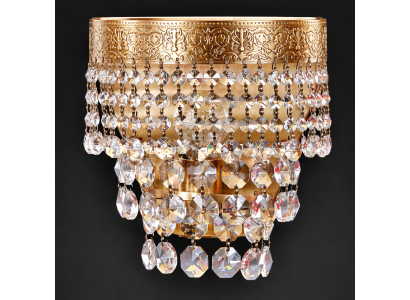 Wandlamp Wandlampen Wandlamp Kroonluchter Muur Lampen Kristal Goud