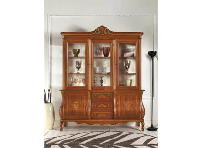 Italiaanse meubel vitrine kast woonkamer dressoir kasten vitrines xxl groot