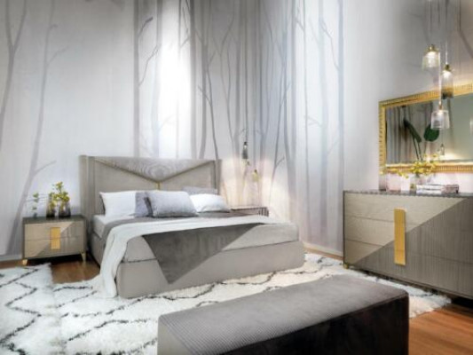 Bed Oplegger Ontwerp Luxe Dubbel Decor Hotel Luxe Bedden Slaapkamer