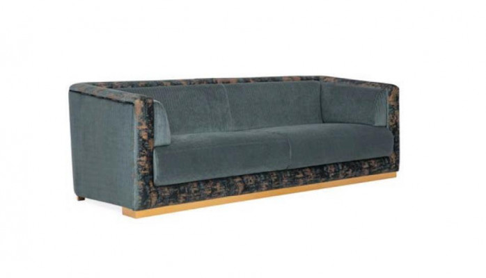 Luxe woonkamer meubelen bankstel set bankstel textielbanken