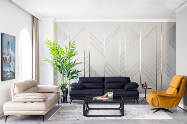 Draaibare stoel Luxe stoel Fauteuils Meubels Inrichting Stoelen Stof