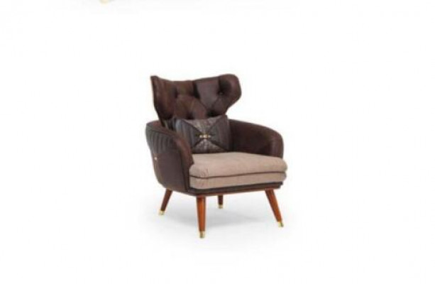 Eenzitter bank bank fauteuil fauteuil gestoffeerde meubels tv ontspanning