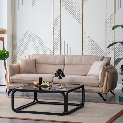 Bankstel Bankstel Meubilair 3-delig Set Bankstel Zitbank Inrichting