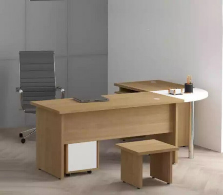 Werkkamer Hoekbureau Modern Design Kantoormeubilair Tafel Kantoor