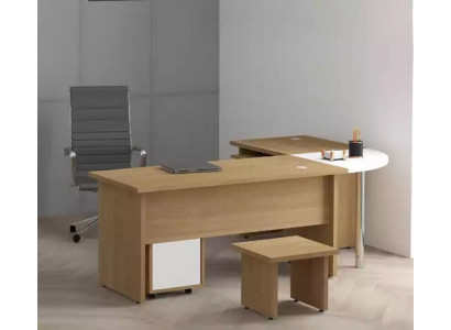 Werkkamer Hoekbureau Modern Design Kantoormeubilair Tafel Kantoor