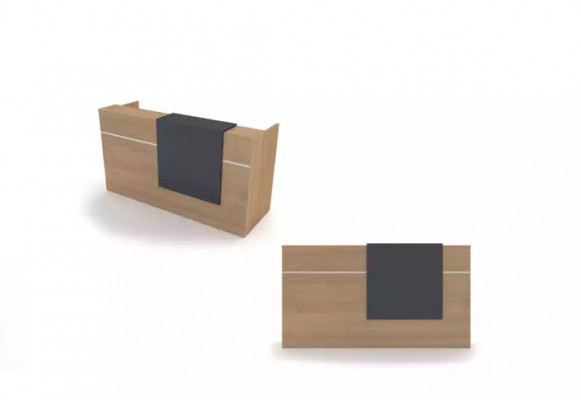 Receptiebalie Kantoormeubilair Hout Werkkamer Modern Nieuw Kantoor