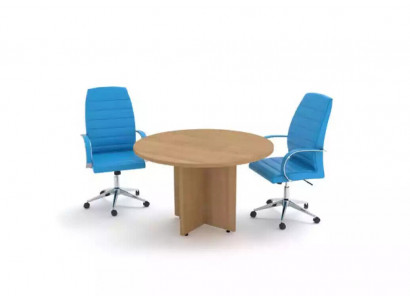 Ronde thuiskantoor Nieuw kantoormeubilair WERKTAfel ontwerper