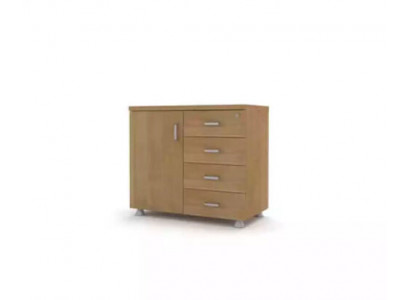 Kantoor ladenkast houten kast werkkamer Nieuw klassiek meubilair