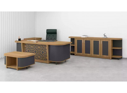 Compleet kantoormeubilair Tafel Werkkamermeubelen Designer Set Bureau