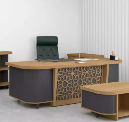 Groot directeursbureau Kantoorinrichting Werkkamertafel Moderne meubels