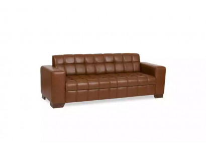 Bruine driezits luxe bank Kantoor meubilair Kantoorinrichting Kantoor design