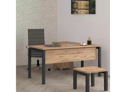 Werkkamer_houten_bureaus_Kantoormeubilair_Bureau_Computertafel