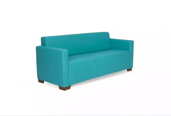 Turkoois driepersoons modern luxe bank kantoormeubelen kantoormeubilair