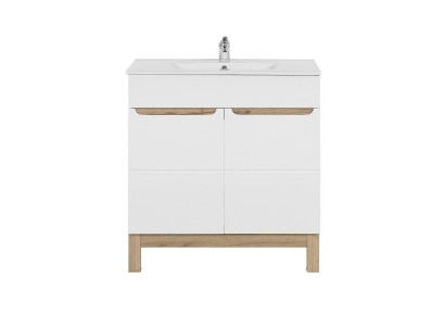 Witte wastafel met onderkast Hoogwaardige wastafels