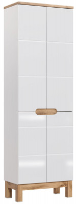 Badkamerkast Hoge kast Kast Opbergruimte Wit Bad
