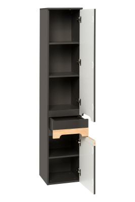 Hoogwaardige hangend badkamerrek kast Luxe badmeubels.
