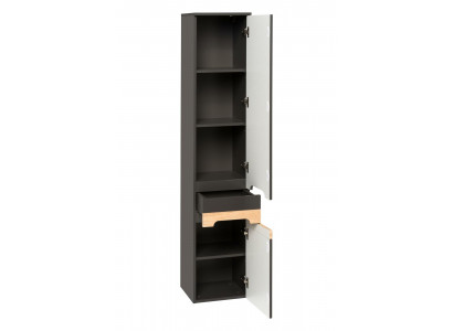Hoogwaardige hangend badkamerrek kast Luxe badmeubels.