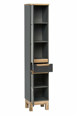 Badkamer hoge kast plank badkamerkast badkamermeubels rekken bad