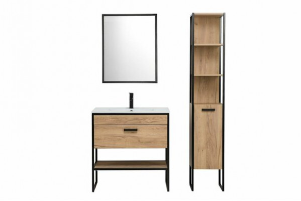 Badkamer badmeubel set badkamermeubelset wastafel 3-delig kamer