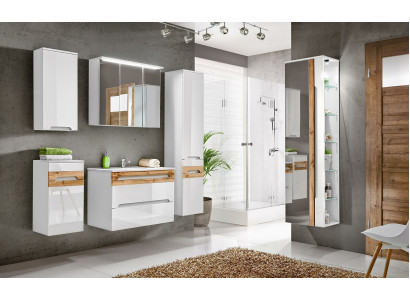 Ontwerp badkamer meubels bad 5-delige set decoratie badkamermeubels kast wasbak