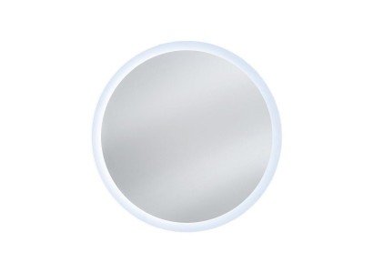 Ronde spiegel met LED-verlichting voor badkamer.