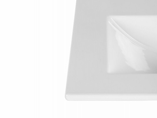 Wastafel Ingebouwde wastafel Wastafel 81 x 46 cm Wit Wastafel