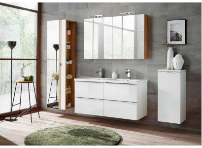 Ontwerp badkamer meubels Bad 6-delig set garnituur kast decoratie wastafel.