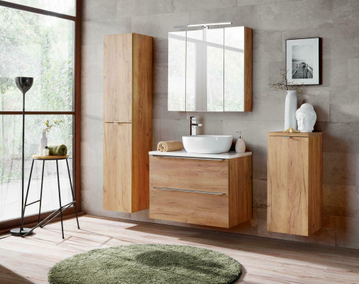 Ontwerp badkamermeubels Bad 4-delige set Garnituur Kast Wastafel