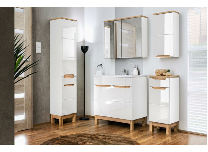 Ontwerp badkamermeubelen Badset assortiment Decoratieve kast wastafel