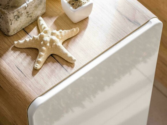 Ontwerp Badkamermeubels Bad 5-delig Set Garnituur Kast Verlichting