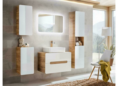 Ontwerp badkamer meubels bad 5-delige set badkamermeubel wastafel