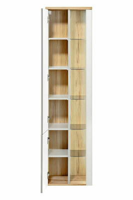 Badkamerkast Badkamer Hoge kast Plank Badmeubels Planken Bad
