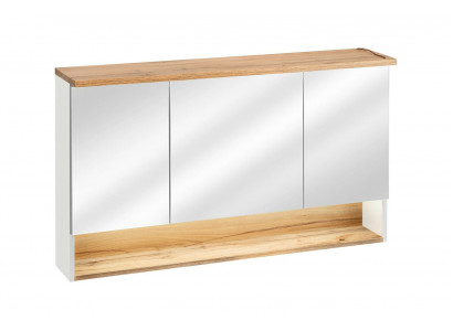 Spiegelkast Wandkast Badkamerkast met spiegel 120 cm LED
