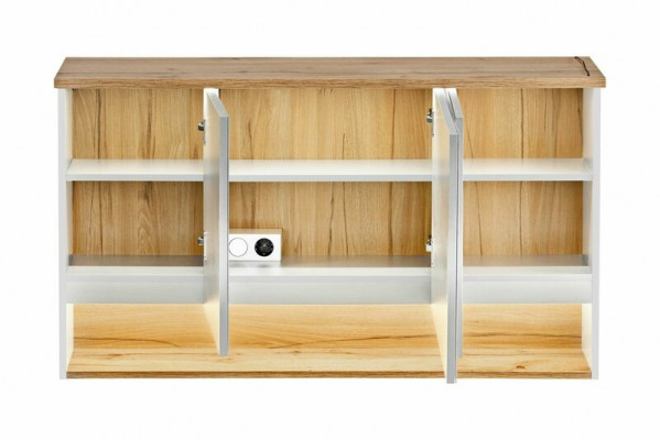 Spiegelkast Wandkast Badkamerkast met spiegel 120 cm LED