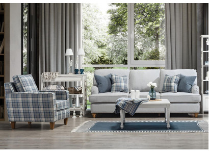 Luxe woonkamerset Moderne meubels Bankstel Driesitzer Design Nieuwe fauteuil