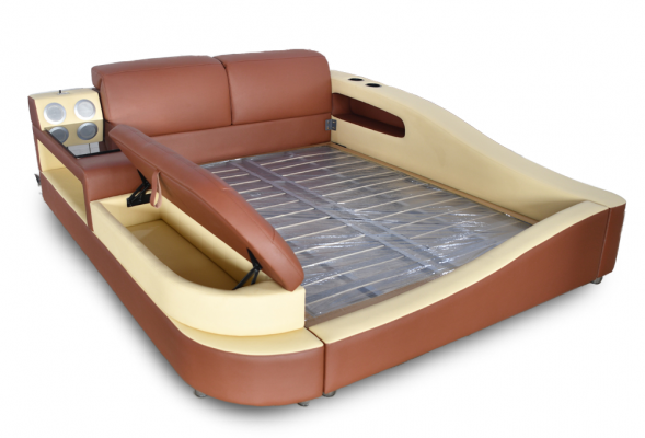 Multifunctioneel bed Luxe hotel Tweepersoonsbedden Designmeubelen 180x200