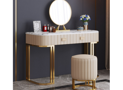 Ontwerper make-uptafel cosmetische tafel spiegel consoles slaapkamer nieuw
