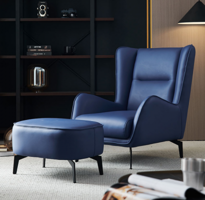 Fauteuil Ontwerp Beklede Meubels Luxe Woonkamer Modern Gestoffeerde Stoel Nieuw