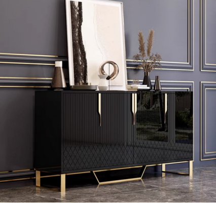 Sideboard Hout Woonkamer Dressoir Meubels Commode Kast Modern Nieuw