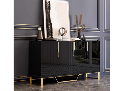Sideboard Hout Woonkamer Dressoir Meubels Commode Kast Modern Nieuw