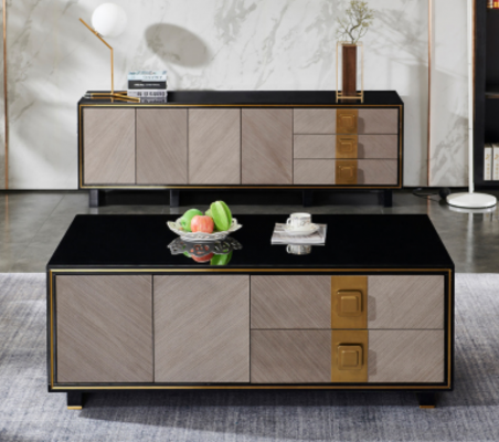 Woonkamerontwerptafels Meubels Luxe Bijzettafel Hout Modern Salontafel