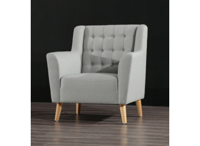 Fauteuil Chesterfield bank bekleding meubels inrichting bankstoel enkelzitter nieuw