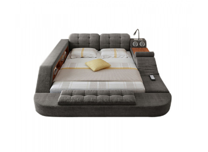 Ontwerpbed gestoffeerde bedden hotel massage functie multifunctioneel rek.