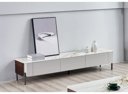 rtv Lowboard tv-standaard Sideboard Hout Modern Wit Woonkamer Nieuw
