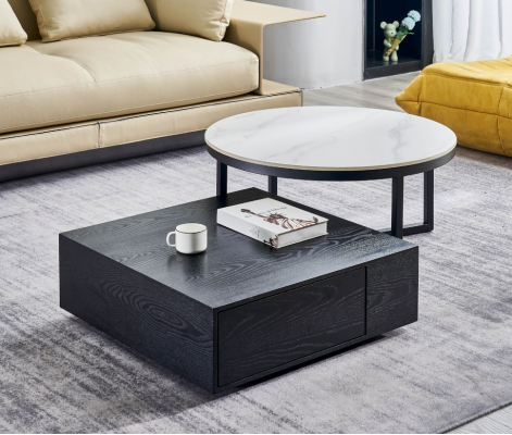 Tafel bijzettafel meubels houten tafels Nieuwe salontafel bijzettafel ontwerp