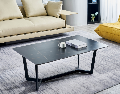 Woonkamer Houten tafel Salontafel Tafel Meubels Hout Nieuw Koffietafel Zwart