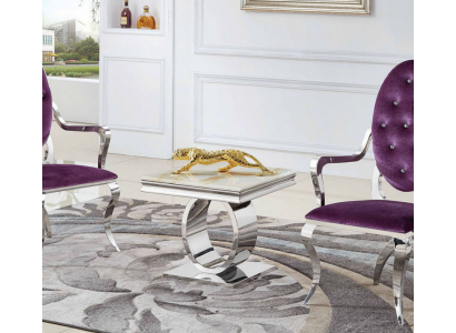 Salontafel Design Stijl Zilver Tafel Woonkamer Moderne Meubels Roestvrij staal