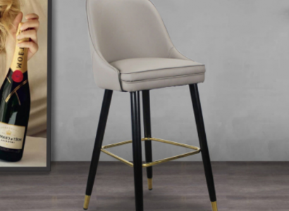 Barkruk Barkruk Barkruk Barkruk Loungestoel Ontwerpkruk Stalen poten