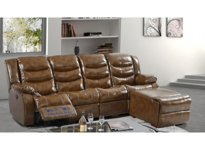 Ontwerp bank 4-zits woonkamer meubels luxe bank Poef luxe meubels
